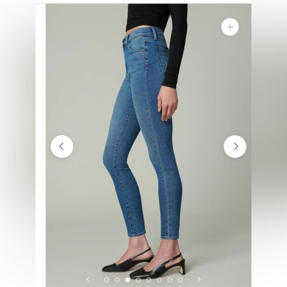 Joe’s Jeans THE CHARLIE High Rise Waist Skinny Ankle Zip Fly Pocket Blue Pant 29 - Picture 8 of 16